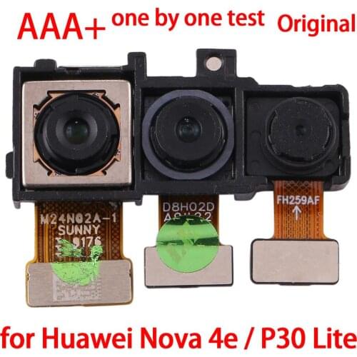 New For Huawei Nova 4e/P30 Lite Back Facing Camera for Huawei Nova 4e / P30 Lite Flex Cable Replacement Repair parts Module