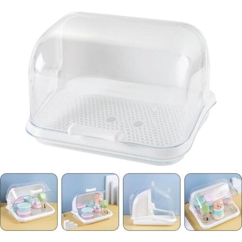 1pc Bread Box Baby Bottles Drainer Baby Bottle Holder Tableware Organizer for Gifts