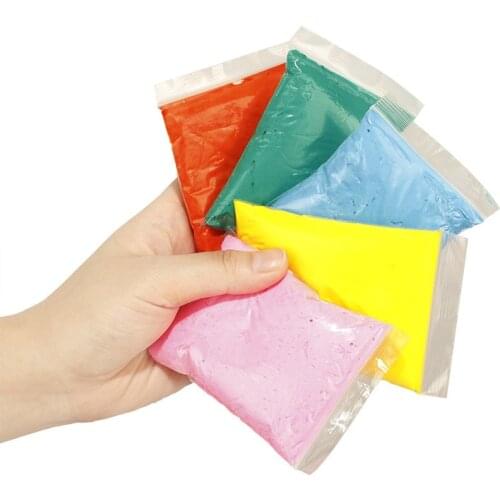 2021C Baby Care Air Drying Soft Clay Baby Handprint Footprint Imprint Kit Casting Parent-Child Hand Inkpad Fingerprint Kids Toys