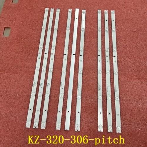 30pcs/lot LED backlight for FOR HISENSE LHD32D33TUK STV-LC32ST880WL MBL-32035D306KZA-V1-115MM KZ-320-306-pitch