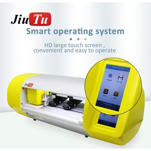Jiutu Auto Film Cutter with Built-in Computer With Wifi Intelligent Mobile Cell Phone Screen Protector Film Cutting Machine