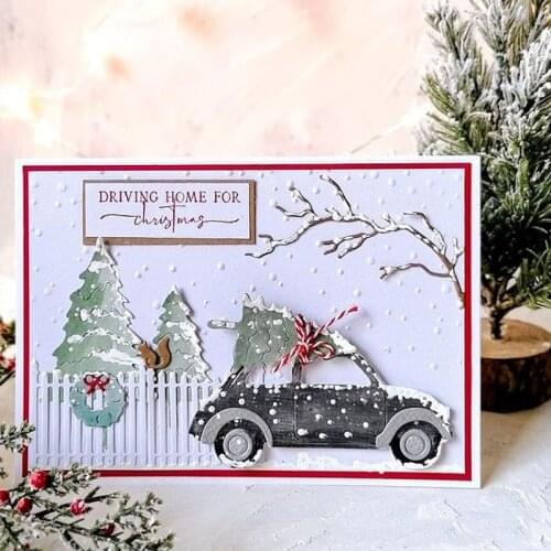 Car Gifts Box Love Hearts Cutting Dies Scrapbooking Card Album Making DIY Crafts Stencil Supplies New 2020