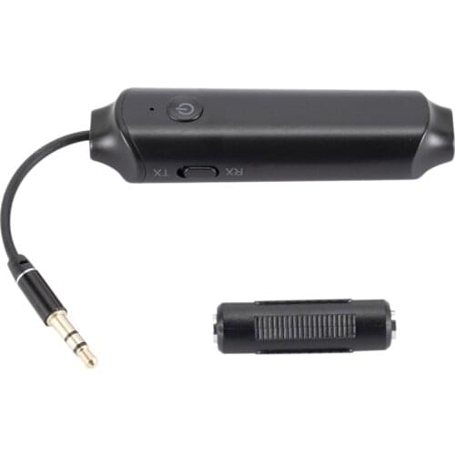 Bluetooth 5.0 Transmitter Receiver 2-In-1 Wireless Bluetooth Adapter 3.5 mm Bluetooth Audio Adapter