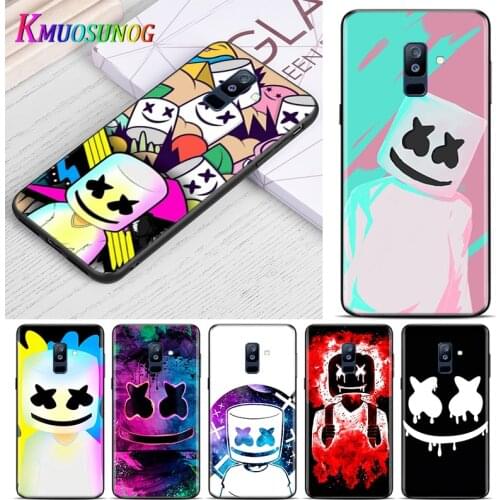 Marsh DJ mello For Samsung Galaxy A9 A8 Star A8S A7 A6 A6S A5 A3 Plus 2018 2017 2016 A750 Black Phone Case
