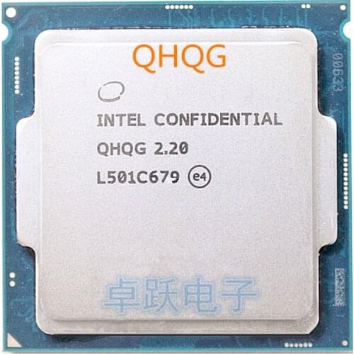 INTEL QHQG versión de ingeniería ES de I7 6400T I7-6700K 6700K procesador CPU 2,2 GHz Q0 paso quad-core socket 1151