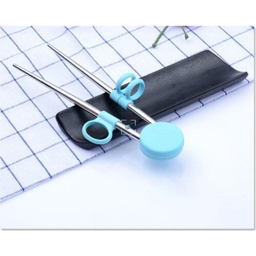 Kids Children Training Chopsticks Learning Chop Sticks Helper Reusable Tableware H55A