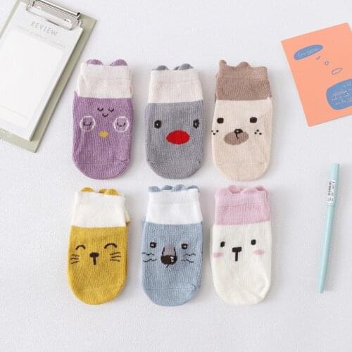 1 Pairs Lytwtws Baby Floor Boy Girl Kids Children Infant Colorblock Cotton Anti Skid Slip Toddler Slipper Sock Newborn Socks