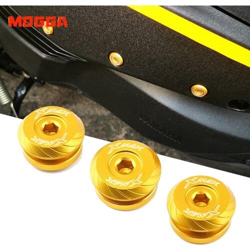 For YAMAHA XMAX300 XMAX X-MAX 300 2017 2018 Motorcycle Accessories CNC Air Cleaner Intake Filter Bolt Screw Fixing Decorative