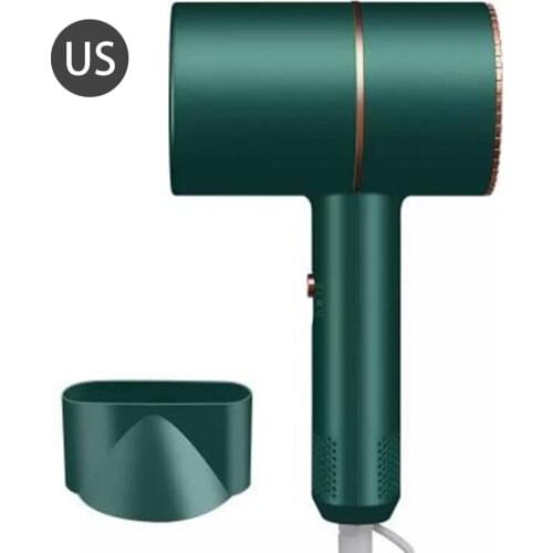 Blue Ray Negative Ion Hair Dryer US Plug For Household Dormitory Supplies Fast Cold And Hot Air Switching Hair Dryer