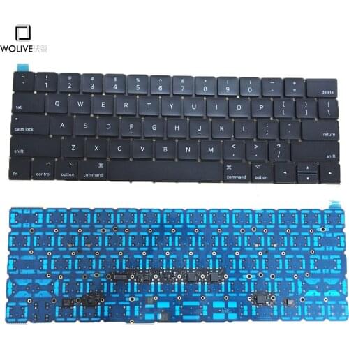Original New US keyboard For Macbook 13" A1706 A1708 US Layout language Keyboard 2016 Year