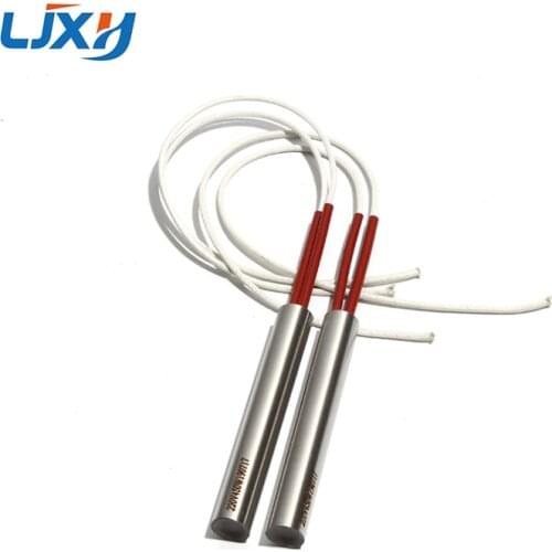 LJXH 2PCS 12.5mm 180~300mm Cartridge Heaters 110/220/380V Tubular Electric Mold 700/780/860/980/1170W Heating Resistance Element