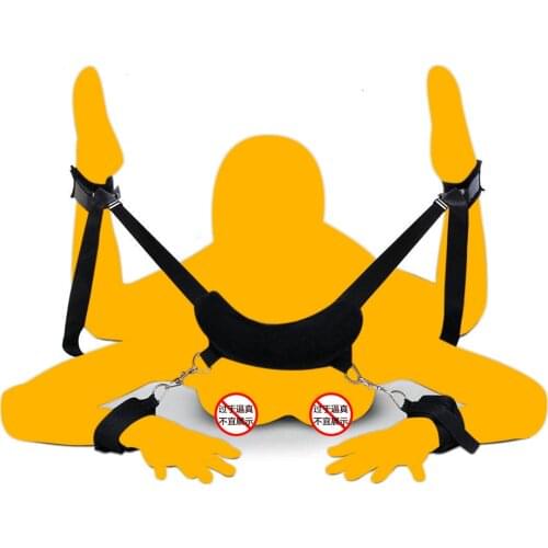Wrist Ankle Cuffs Adult Games Cosplay Fetish Bondage Restraints Slave Straps Open Leg Sex Toys for Couple Bed Games