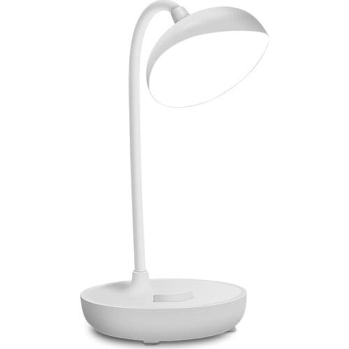 Multifunctional INS cool desk lamp led charging touch dimming small desk lamp student eye protection reading customization