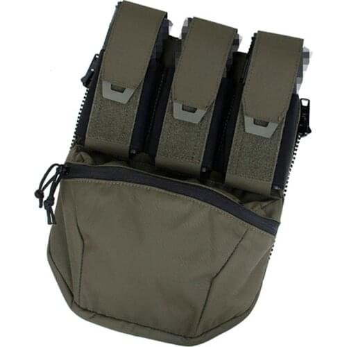 TMC Trendy Tactical Attack Backplane Tactical Vest Zipper Bag Ranger Green