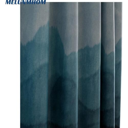 Rushed New Living Room Cortinas Dormitorio Minimalist Gradient For Living Room Bedroom Treatment Physical Curtain Panel