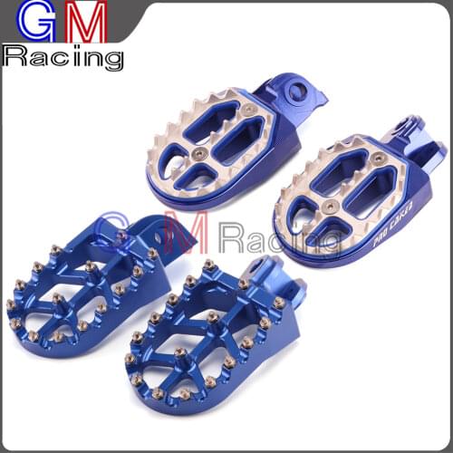 Motorcycle CNC Footpegs Foot pegs Rest Pedals For Husqvarna TC FC TE FE FS ENDURO SUPER MOTO 65 85 125 150 250 350 450 501 701