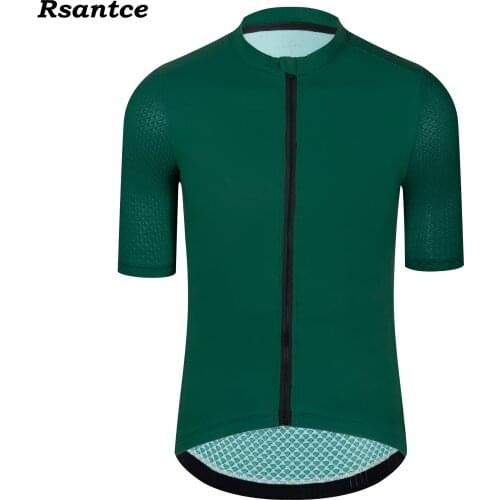 Rsantce 2021 Cycling Jersey Mens Bike Jerseys Bicycle Tops Pro Team Ropa Ciclismo Mtb Mountain Shirt Cycle Jersey Breathable