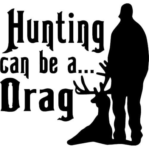 S51505 Various Sizes/Colors Car Stickers Vinyl Decal hunting Dog Animal Motorcycle Decorative Accessories