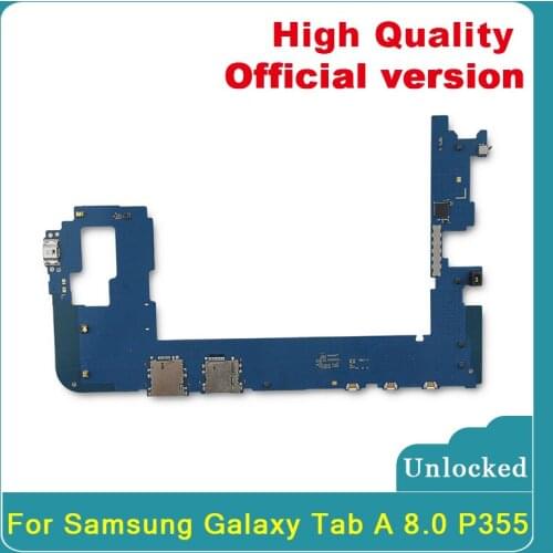 TDHHX High Quality Full Working Motherboard Mainboard Logic Board For Samsung Galaxy Tab A 8.0 P355 Motherboard With Full Chips