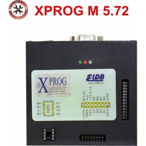 High Quality XPROG 5.72 Box ECU Programmer Interface better update XPROG M XPROG V5.70 ECU Diangostic Tool without USB Dongle