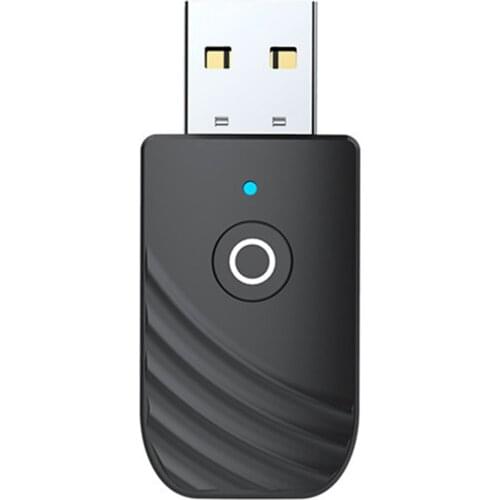 XT-XINTE 2 IN 1 BT5.0 Audio Receiver Transmitter 3.5mm Jack AUX USB Stereo Music Mini Wireless Adapter for Car TV PC Headphones