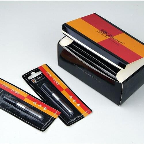 3PCS Pimio original Picasso FOUNTAIN PEN refill INK CONVERTER PUMP CARTRIDGES Black