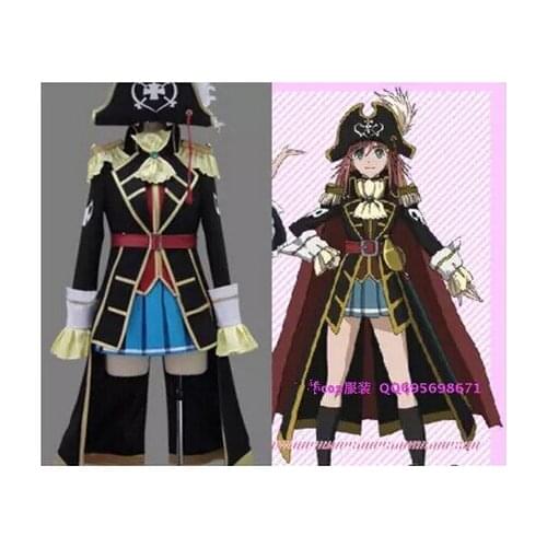 Bodacious Space Pirates Mouretsu Pirates Marika Kato Cosplay Costume
