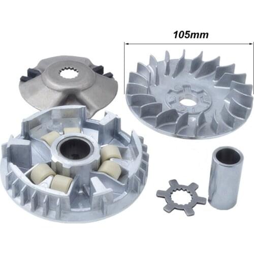 NEW Motorcycle Front Drive Clutch Variator Pulley Assembly For Yamaha ZY100 JOG100 RS100 RSZ100 100cc Scooter Engine Spare Parts