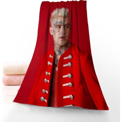 Lil Peep Towel Printed Cotton Face/Bath Towels Microfiber Fabric For Kids Men Women Shower Towels 70X140cm