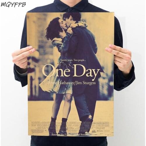 Movie One Day Kraft Paper Poster Wall Sticker Home Decoration Painting