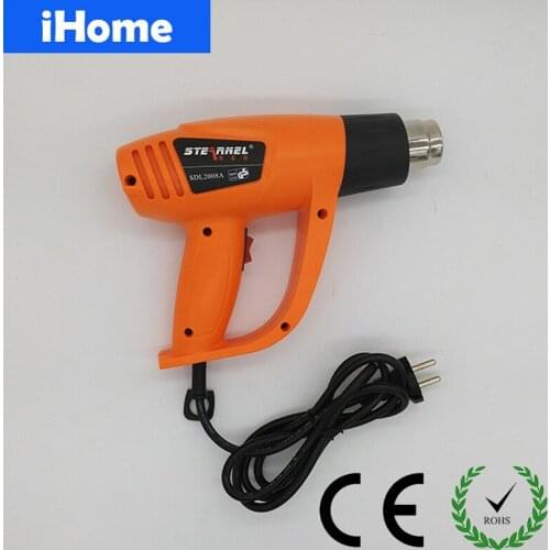 2000W Hot air gun industrial plastic welding torch wind rushing machine baking gun heat shrinkable hair dryer