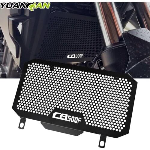 Water Tank Protect For Honda CB500F CB400 F X 2013 2014 2015 Motorcycle Radiator Grille Guard Cover Protector CB500X 2013-2018