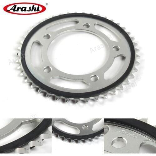 Arashi 43T Steel Rear Sprocket For HONDA CT700 / N 2014 2015 2016 CT700N Motorbike Chain Sprockets CT700N DCT 2014 - 2017 2018