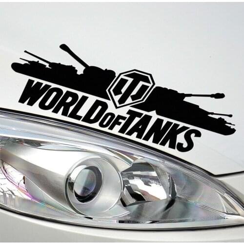 Customization WORLD OF TANKS Stickers Decal Car-Styling For vw audi ford bmw Benz opel Nissan SEAT car accessories