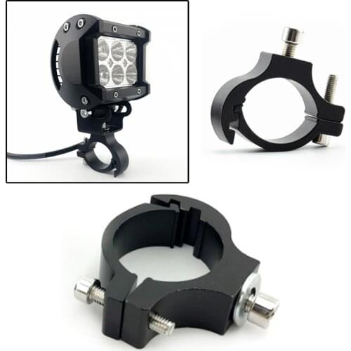 Led Light Bar Bracket Mounting for 2.1-3.5cm diameter Tube Off road Accessories Moto Headlight Mount Holder Clamp Hook