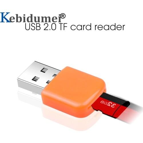 USB 2.0 Micro SD Flash TF Memory Card Reader for Computer Laptop Windows XP 7 Vista 2000 Portable Free Shipping