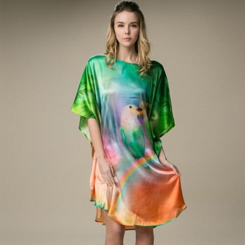 Women Luxury Fashion Genuine Real 100% Mulberry Long Silk s For Women Silk Nightdress Women Real Silk Sleepwear LadiesNightgown