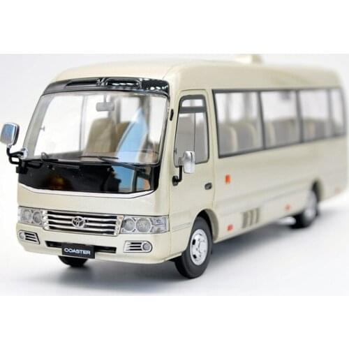 1:24 Original Toyota Costa Coaster COASTER Bread Minibus Car Model