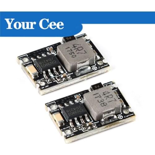 2PCS Mini DC-DC Buck Step Down Converter Board Module 3A 5V-30V to 3.3V 5V DC DC Voltage Regulator PCB Board Power Buck Module