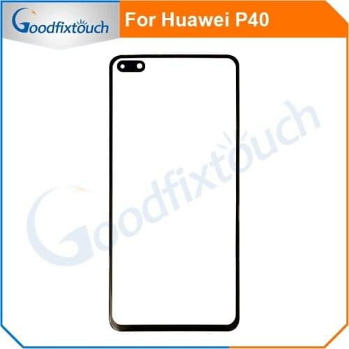 6.1" For Huawei P40 ANA-AN00 ANA-TN00 Touch Screen Glass Panel Sensor Touchpad Front Glass Panel For Huawei P40 Repair Parts