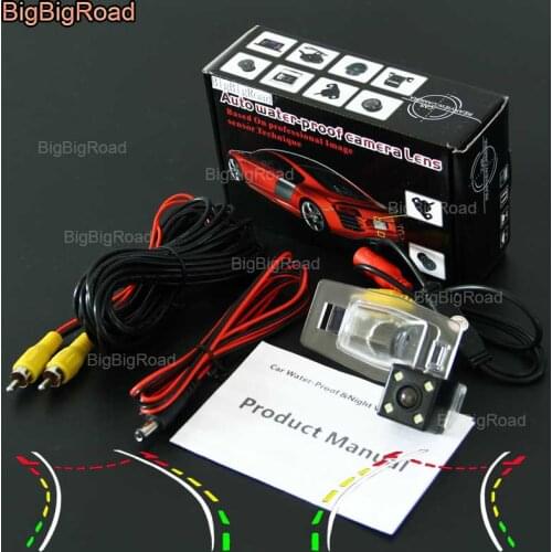 BigBigRoad Car Intelligent Dynamic Track Rear View Camera Night Vision Backup Camera For Haima FREEMA / Haima7