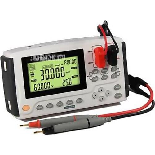 CHT3554 Portable Handheld Battery Tester Battery Internal Resistance Meter Voltage Detection Online Battery Tester 110V-220V 3W