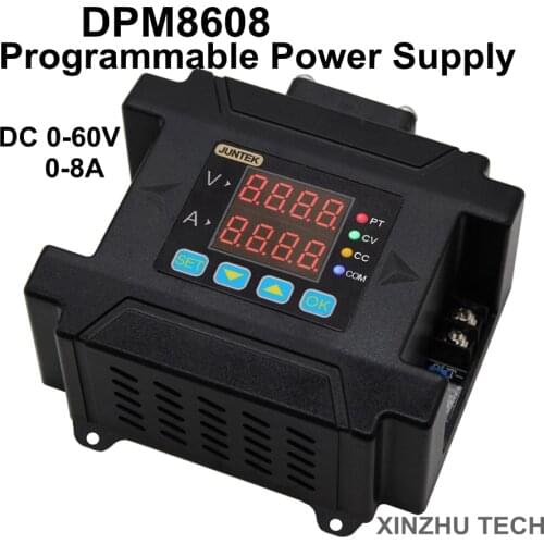 JUNTEK DPM8608 0-60V Digtal Programmable Power Supply Constant Voltage current DC- DC Power Supply buck Voltage converter