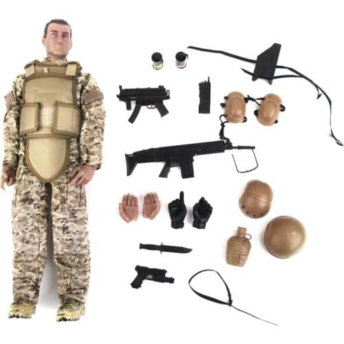 1/6 Soldier Forces Action Figure Model Military Army Combat w/ Uniform NB01A Desert ACU Special Toy