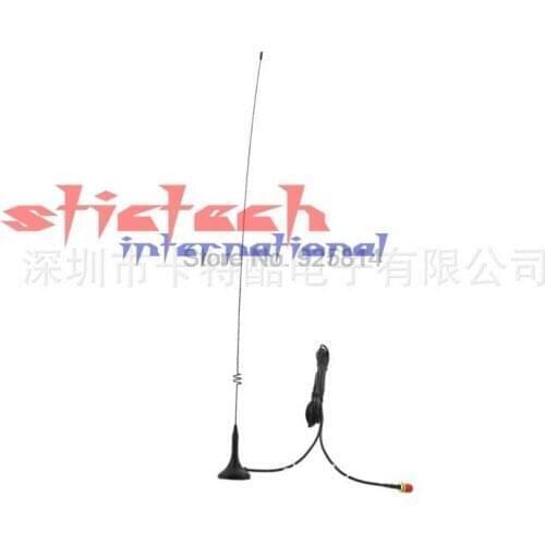 By dhl or ems 50 pieces UT-108UV SMA-F Dual Band UHF VHF Magnetic Vehicle-mounted Antenna for Kenwood TK BaoFeng BF-888S Radios