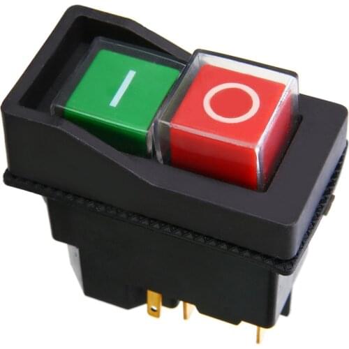 240V Electric On Off Switch IP54 Mayitr Switch For Minimix 140 150 Model Cement Concrete Mixers For Power Tools Accessories