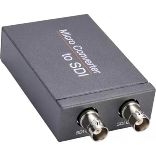 HD-MI To SDI DC 5V 1080P HDMI-compatible To 2CH SDI Converter with Audio 3G-SDI/HD-SDI Broadcast Adapter