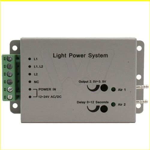 2 PCS Dental Dental Fiber Optic Handpiece Light Power control box