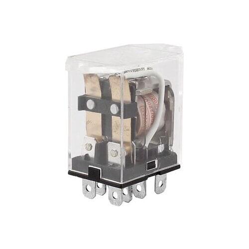 JQX-13 AC 200/220V Coil 8 Pins DPDT Electromagnetic Relay