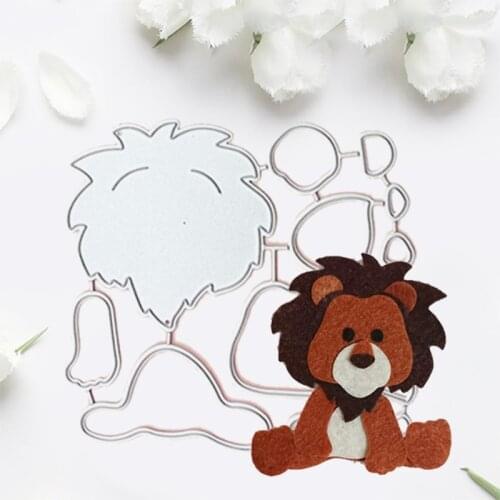 Cute Dog Metal Cutting Dies Stencil DIY Scrapbooking Album Paper Card Template